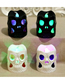 Fashion 1# Halloween Glowing Skull Candle (with Battery)