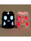 Fashion Style 4 Halloween Glowing Skull Candle (with Battery)