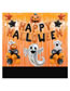 Fashion Halloween Horror Grim Reaper Set (10 Pieces) Halloween Rain Curtain Skull Grim Reaper Ghost Mummy Balloon Set