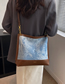 Fashion Blue Denim Large Capacity Shoulder Bag