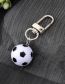 Fashion Football Keychain Plastic Simulation Football Keychain