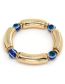 Fashion 5# Blue Three-piece Blue Eye Bracelet Resin Elbow Eye Beaded Bracelet