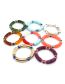 Fashion 4# Color Three-circle Color Eye Bracelet Resin Elbow Eye Beaded Bracelet