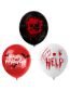 Fashion Halloween Balloon Set 18pcs 5 Pieces Halloween Scary Lettering Balloons