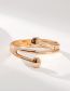 Fashion Gold Alloy Geometric Ring
