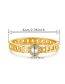 Fashion Gold Alloy Diamond Openwork Chain Bracelet