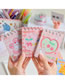 Fashion Pink Love Bunny Paper Cartoon Portable Coil Book