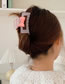 Fashion 13# Pink Bow Resin Bow Square Gripper