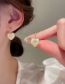 Fashion Ear Hook - Gold Metal Flower Heart Earrings
