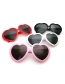 Fashion Black Pc Love Special Effect Sunglasses