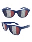Fashion U.k. Pc Square Large Frame Flag Sunglasses