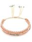 Fashion Color Rice Beaded Beaded Woven Multilayer Bracelet