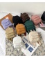 Fashion Khaki Corduroy Large Capacity Backpack