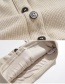 Fashion Khaki Cotton Breasted Sling