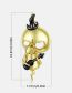 Fashion Pnc0058 (without Chain) Sterling Silver Skull Imp Jewelry Accessories