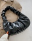 Fashion Brown Cloud Pleated Tote Bag