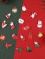 Fashion No. 2 [large] Christmas Cartoon Resin Band Hanging Ring Ornament