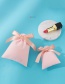Fashion Pink Light Pink Ribbon/7*9cm 7*9cm Flannel Gift Bag