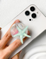 Fashion Glitter Holder - Starfish Shell - Pink Glitter Starfish Shell Phone Airbag Holder