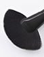 Fashion Black Single Black Large Loose Powder Makeup Brush