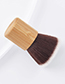 Fashion Wood Color Single Bamboo Handle Small Loose Powder Makeup Brush