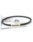 Fashion 1.3 Rectangular Pearl Gold Smooth Buckle Alloy Snap Buckle Thin Belt