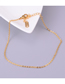 Fashion Rose Gold Bracelet Titanium Steel Geometric Chain Bracelet