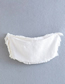 Fashion White Solid Layered Lace Bandeau Top
