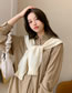 Fashion Camel Solid Knit Hooded Knotted Shawl