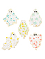 Fashion 2# Alloy Cartoon Dripping Oil Little Ghost Paint Brooch