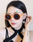 Fashion Small Orange Glasses Abs Small Orange Sunglasses