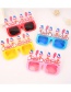 Fashion Bunny Candle Red Abs Rabbit Candle Sunglasses
