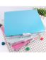 Fashion Pink Children's Drawing Crayons Aluminum Box Set