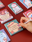 Fashion Crystal Ball Paper Cartoon Christmas Sticky Notes