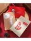Fashion 512 Christmas Survivor + Christmas Stamp Stickers Christmas Printed Greeting Card