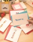 Fashion 308# L Love You Paper Letter Three-dimensional Birthday Card