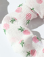 Fashion Suit Fabric Print Pleated Hair Tie Set