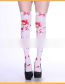 Fashion Nurse Socks 2 Fabric Print Halloween Stockings