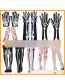 Fashion Yin Yang Skull Socks Halloween Print Stockings