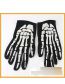 Fashion Long Gloves Halloween Print Gloves