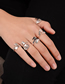 Fashion 04 Broom Silver 10597 Alloy Geometric Ring Open Ring