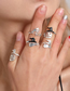 Fashion 05 Doll Silver 10598 Alloy Geometric Ring Open Ring