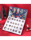 Fashion Picture Color (2pcs) Alloy Geometric Christmas Tree Bell Snowflake Diy Beaded Bracelet