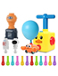 Fashion 2020-3a With Balloon Car With 2 Small Cars A Launch Pad + 12 Balloons (color Box) Cartoon Inertial Air Balloon Car Toy