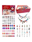 Fashion Bl-et0001 (5 Sets) Alloy New Year Diy Beaded Bracelet Gift Box