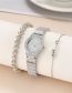 Fashion Gold Rhinestone Gypsophila Thin Strap Watch