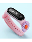 Fashion Complexion - Daisy Plastic Cartoon Rectangular Dial Watch