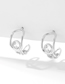 Fashion 7# Alloy Geometric Glossy Earrings