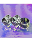 Fashion Silver Alloy Carved Ring Set