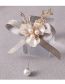 Fashion Corsage 215 Alloy Pearl Flower Corsage